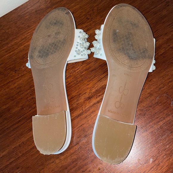 Jessica Simpson beaded sandals - Picture 2 of 2